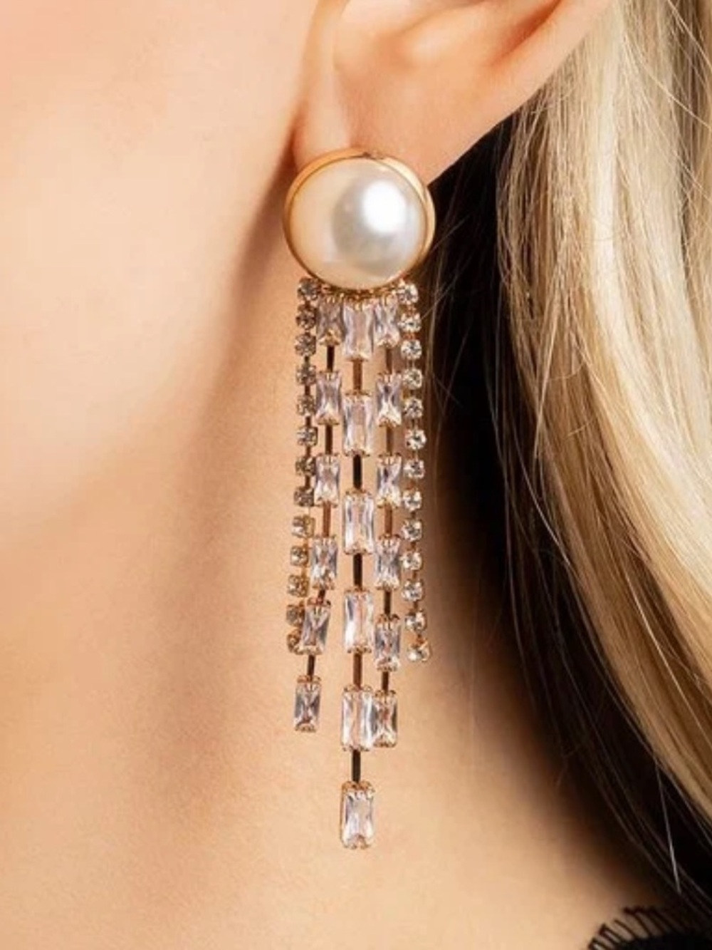 ⚪️💎⚪️ “GENUINELY GATSBY” GOLD POST EARRINGS ~ PAPARAZZI❗️ ⚪️💎❗️